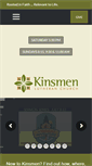 Mobile Screenshot of kinsmenlutheran.org